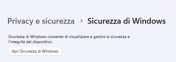 Esegui una scansione antivirus