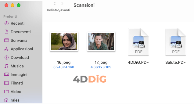 where do I find scanned documents on my PC