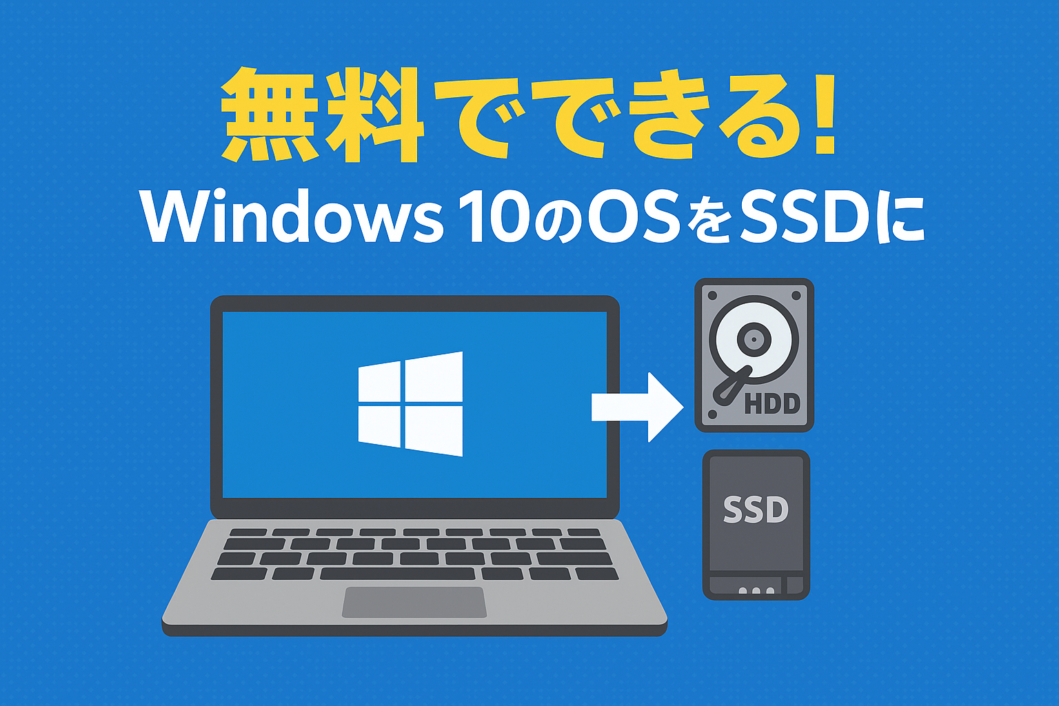 ssd os 移行 windows10 無料
