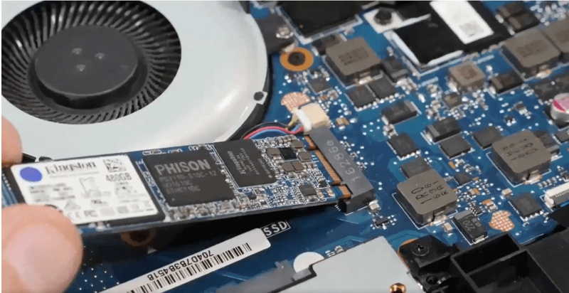 M.2 SSDを換装手順3