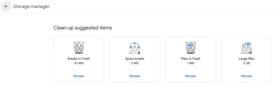 アイテムのクリーンアップ
