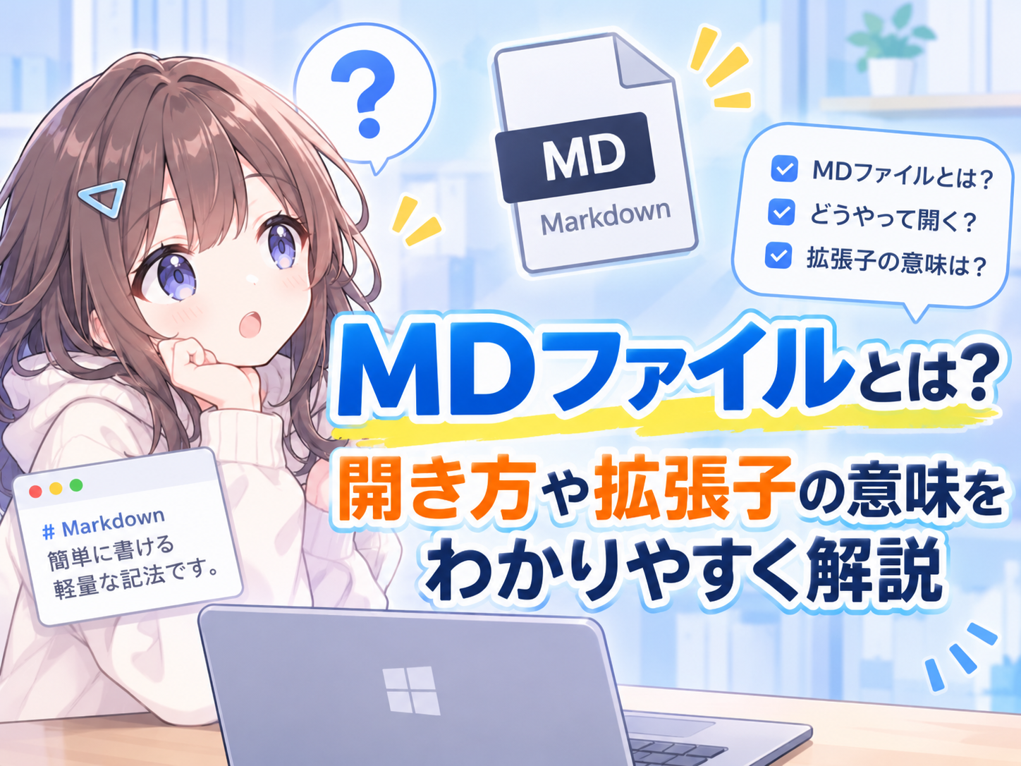MDファイルとは