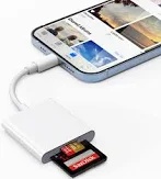 リーダーをLightning端子へ接続