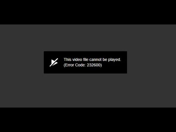 エラーコード232600