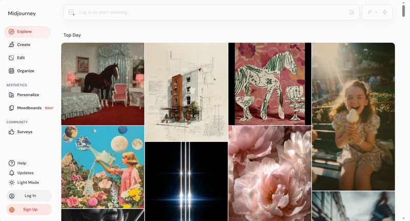 Midjourney AIツール