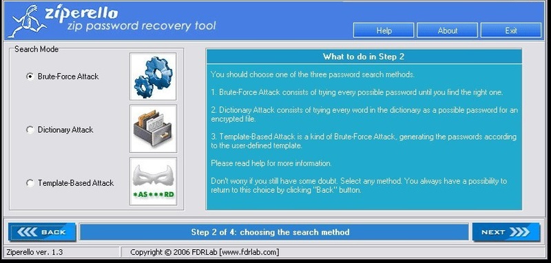 zipパスワード解析ソフト3