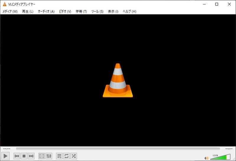 VLC Media Playerで画像を開く