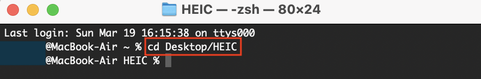 sipsコマンドでHEIC画像をJPG/JPEGに一括変換