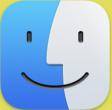 「Finder」を開く