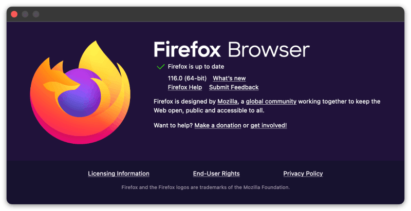 Firefox for Mac