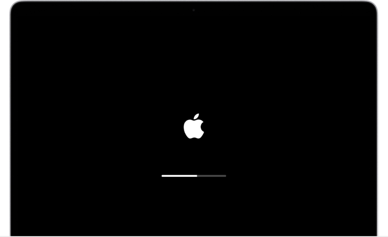 Macの画面が黒いまま起動しない