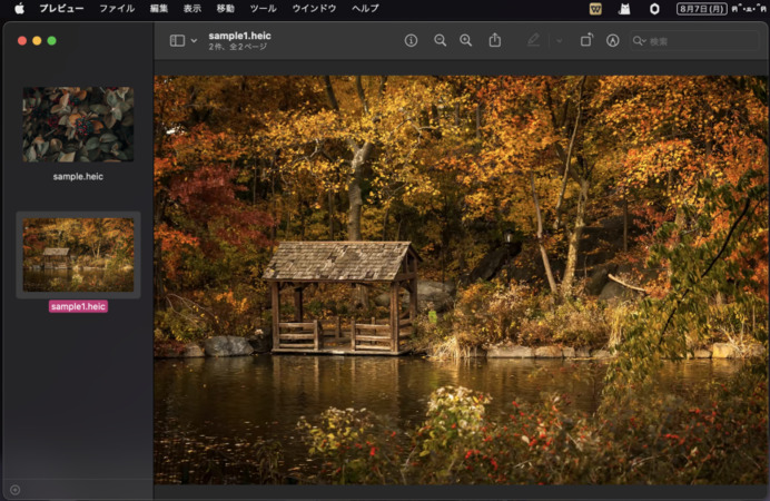 複数のHEICを一括変換