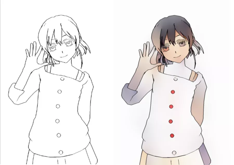 CLIP STUDIO PAINTで白黒漫画をカラー化