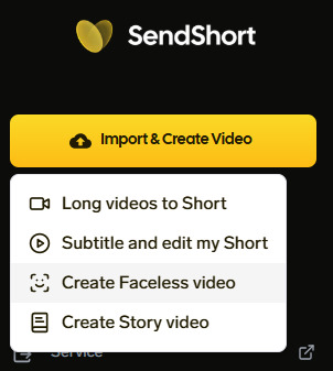 Create Faceless video