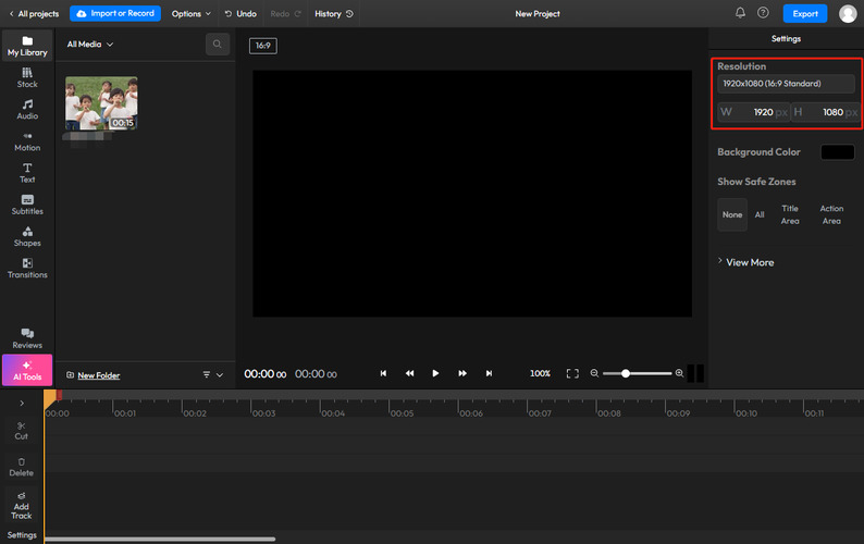동영상 1080p 변환 사이트 Flixier Video Enhancer
