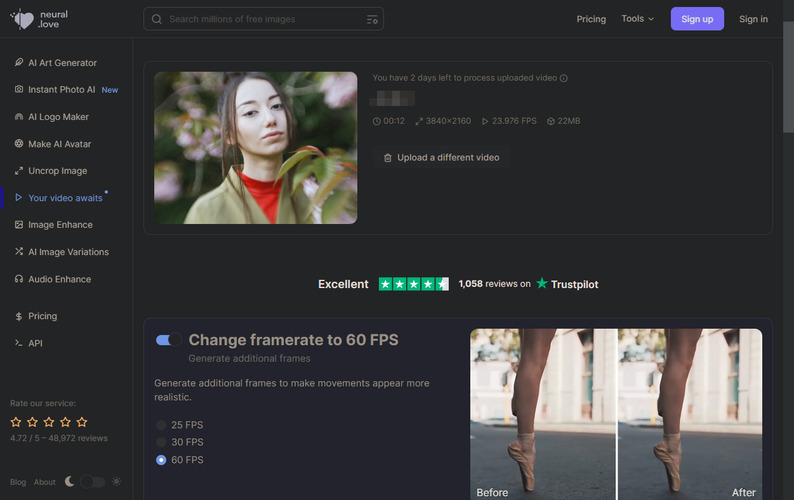 동영상 1080p 변환 사이트 neural.love