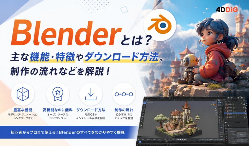 Blenderの使い方