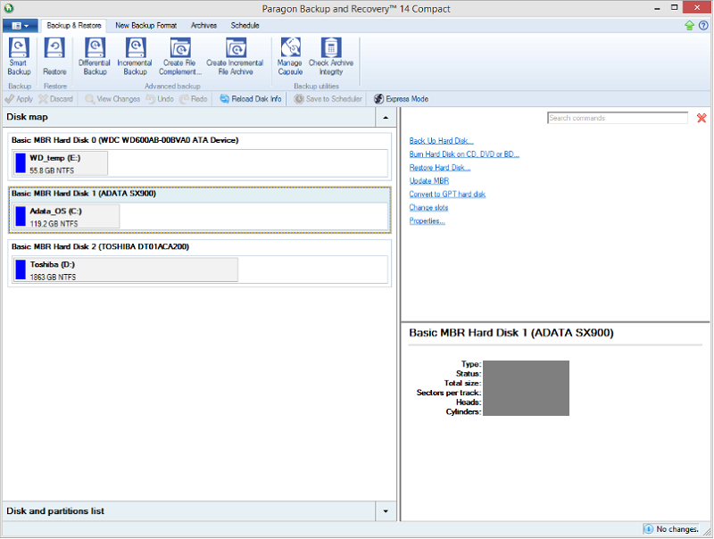 Paragon Backup & Recovery