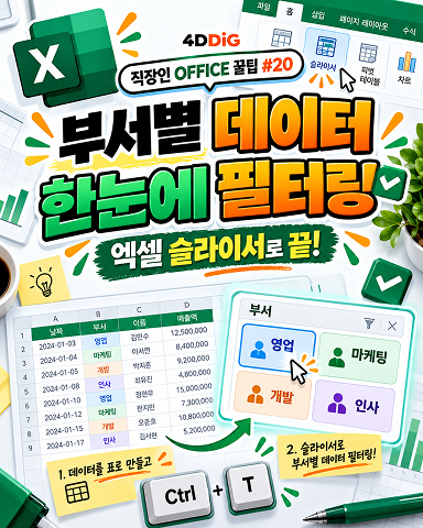 엑셀 슬라이서