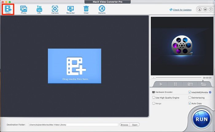 MacX Video Converter로 wmv 를 mp4로 변환