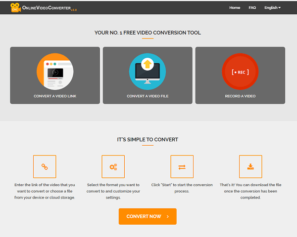OnlineVideoConverter로 온라인에서 무료로 wmv mp4 변환 프로그램