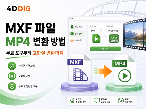 MXF MP4 변환