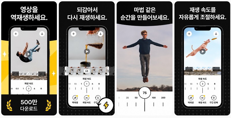 Reverse Vid에서 동영상 역재생
