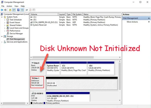 Not Initialized