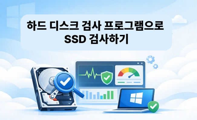 하드 드라이브 상태 확인 방법