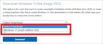 ISO 유형 선택하기