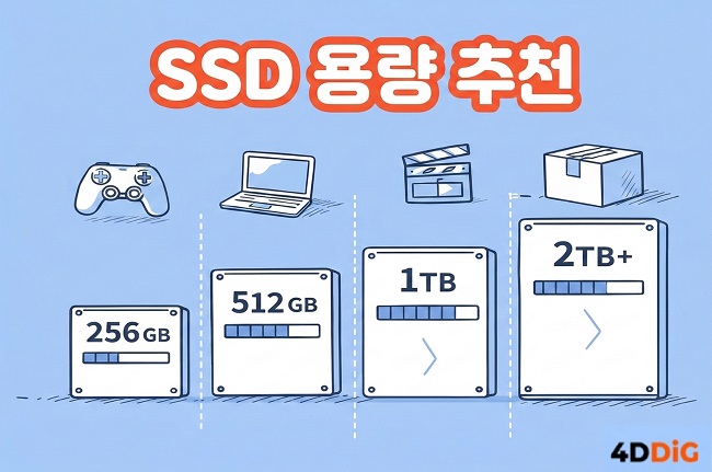 SSD 추천 용량