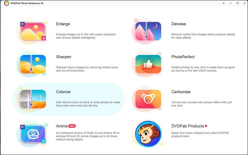 DVDFab 화질 개선 ai 프로그램