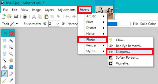 Paint.NET로 사진 선명도 높이기