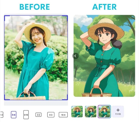 YouCam AI Pro 어플 사용해서 지브리 스타일 사진 변환하기