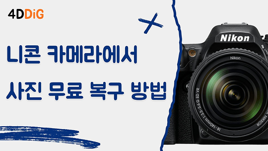 무료 니콘 카메라 사진 복구