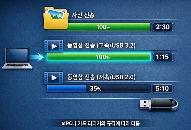 읽기·쓰기 속도