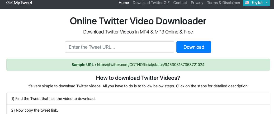 Save Twitter Video7