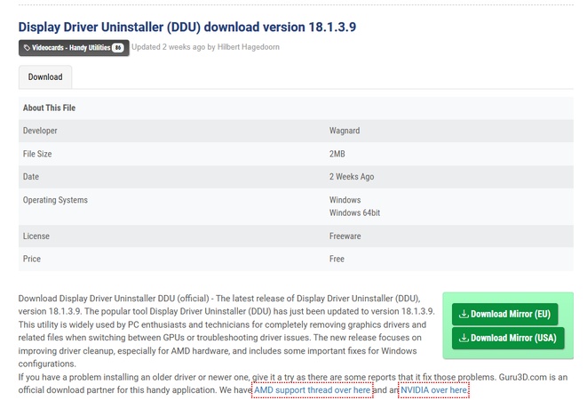 NVIDIA 591.44 드라이버