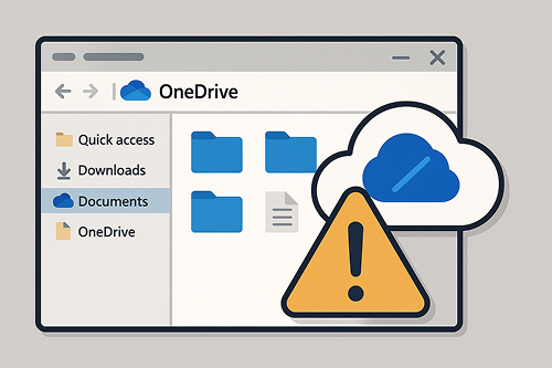 클라우드 폴더 캐시 문제