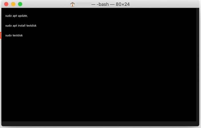 삭제된 파일 복구