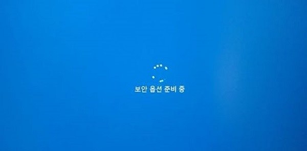 보안 옵션 준비 중