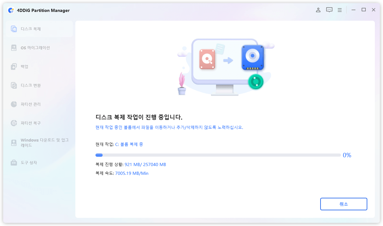 진행 중인 프로세스