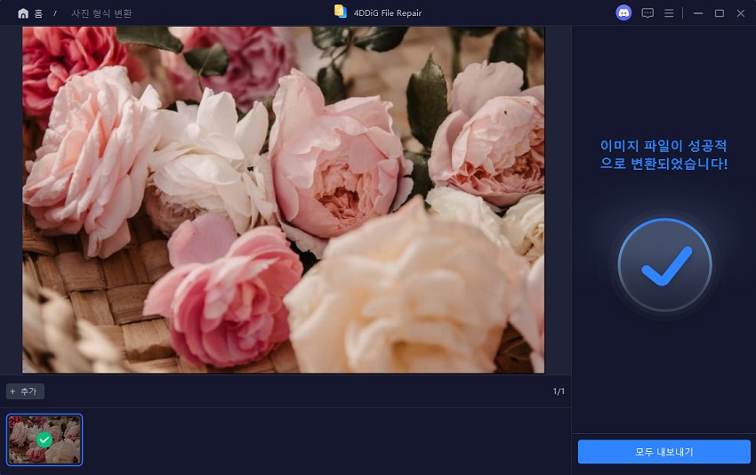 Image Format Conversion Complete