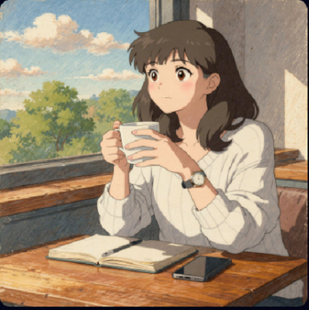 аниме стиль Ghibli с помощью ИИ