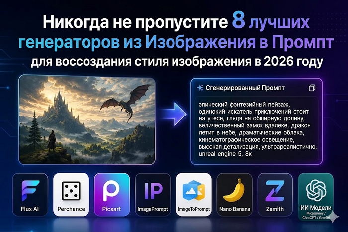 Лучшие генераторы промптов по изображению