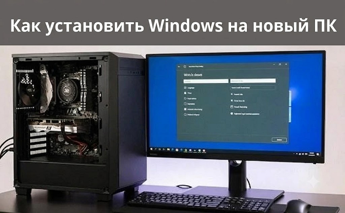 как установить Windows на новый ПК