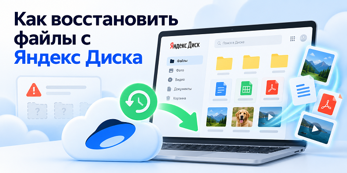 как восстановить файлы с Яндекс Диска