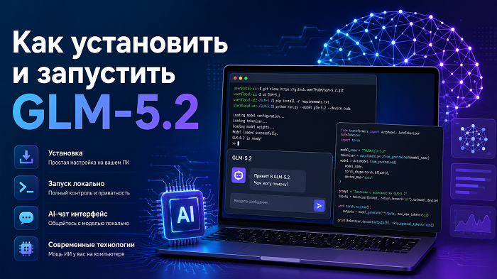 как запустить GLM-5.2 локально