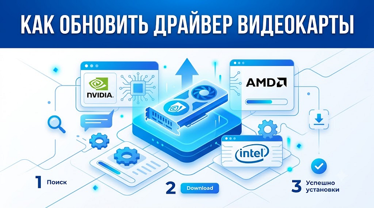 как безопасно обновить драйвер видеокарты