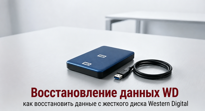 Восстановление данных WD  как восстановить данные с жесткого диска Western Digital